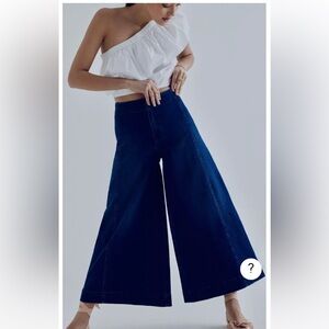 Maeve(Anthropology) Wide leg jean
